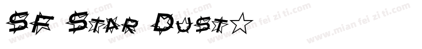 SF Star Dust字体转换